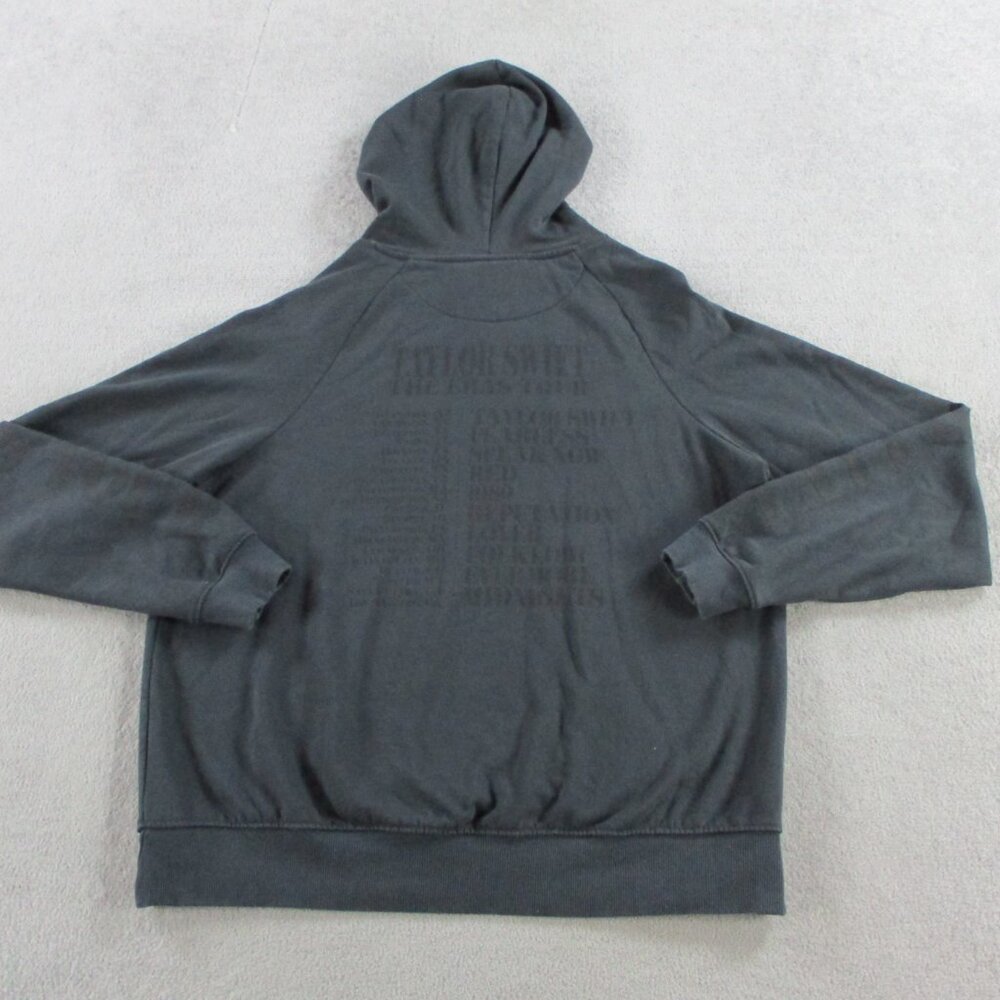 Taylor Swift Eras Tour Hoodie Womens Small Black Sweatshirt Pullover Fleece - Picture 2 of 7